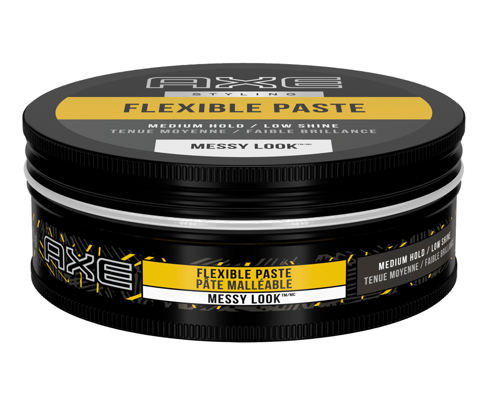Messy Look Styling Flexible Paste, 75 g Axe Wax, pommade, cream and