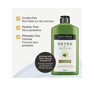 Image 5 of product John Frieda - Detox & Repair Shampoo, 250 ml