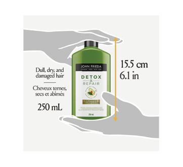 Image 7 of product John Frieda - Detox & Repair Shampoo, 250 ml
