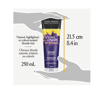 Image 7 of product John Frieda - Violet Crush Intense Purple Shampoo, 250 ml