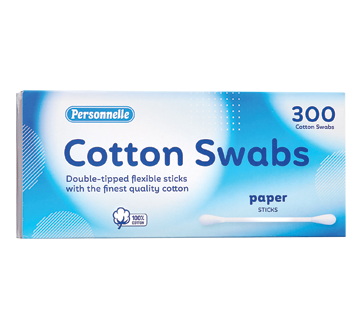 Cotton Swabs, 300 units