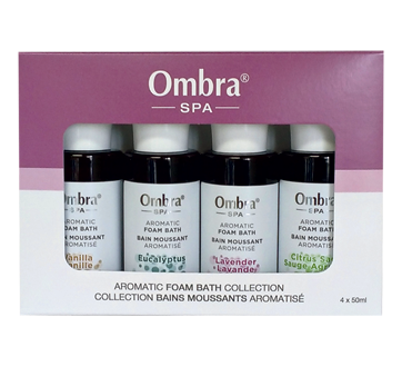 Aromatic Foam Bath Collection, 4 x 50 ml