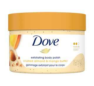 Crushed Almond & Mango Butter Exfoliating Body Polish, 298 g