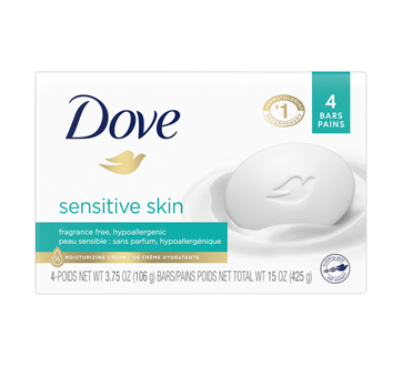 Sensitive Skin Beauty Bar, 4 units