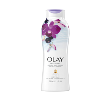 Image of product Olay - Fresh Outlast Body Wash, 364 ml, Orchid & Black Currant