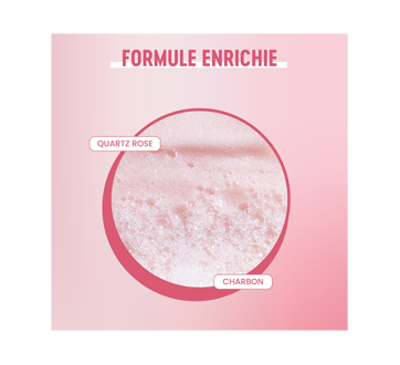 Image 4 of product Bioré - Rose Quartz + Charcoal Daily Purifying Cleanser, 200 ml