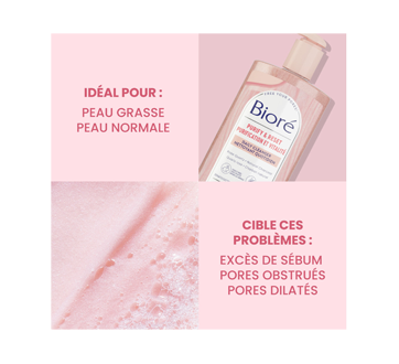 Image 5 of product Bioré - Rose Quartz + Charcoal Daily Purifying Cleanser, 200 ml