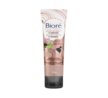Image 1 of product Bioré - Rose Quartz + Charcoal Gentle Pore Refining Scrub, 110 g