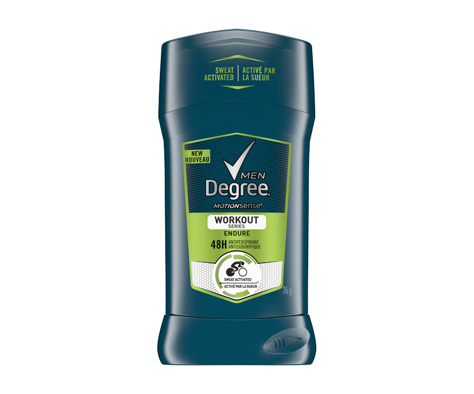 Workout Endure Antiperspirant, 76 g Degree Men Antiperspirant