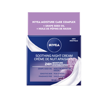 Image of product Nivea - Essentials 24h Moisture Boost + Soothe Night Cream, 50 ml