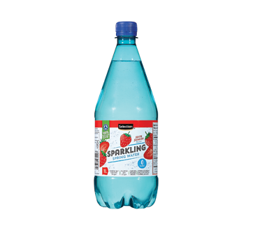 Sparkling Spring Water, 1 L, Strawberry