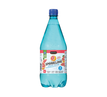 Sparkling Spring Water, 1 L, Grapefruit