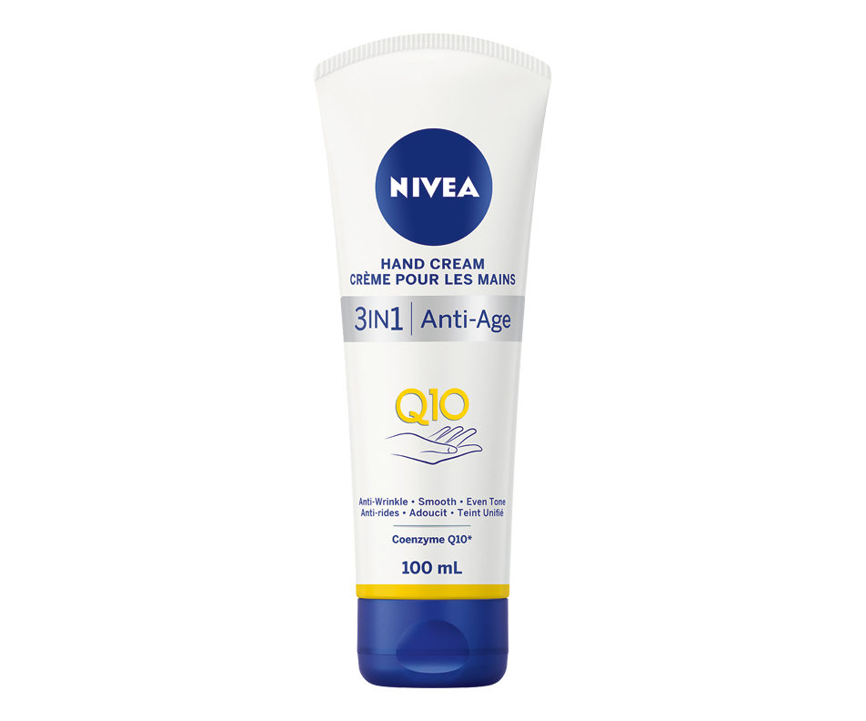 Q10 3in1 AntiAge Hand Cream, 100 ml Nivea Personal Care Jean Coutu