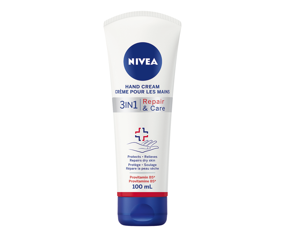 Repair & Care 3in1 Hand Cream, 100 ml Nivea Lotions and creams