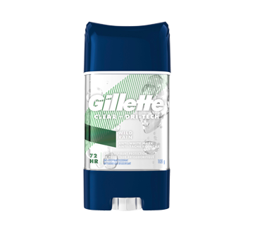 Image of product Gillette - Xtend Clear Gel Antiperspirant and Deodorant, 108 g, Wild Rain