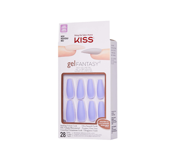 Image 2 of product Kiss - Gel Fantasy Sculpted Nails, 28 units, Night After