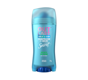 Image of product Secret - Outlast Sweat & Odor Invisible Solid Women's Antiperspirant Deodorant, 73 g, Unscented