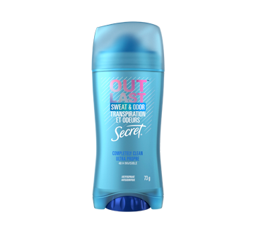 Outlast Sweat & Odor Invisible Solid Women's Antiperspirant Deodorant, 73 g, Completely Clean