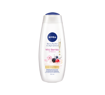 Image of product Nivea - Refreshing Body Wash, 500 ml, Wild Berry & Hibiscus