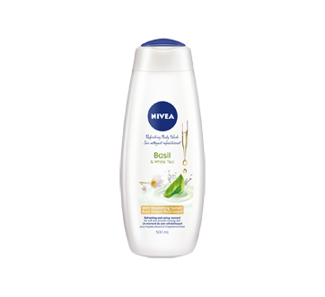 Image of product Nivea - Refreshing Body Wash, Basil & White Tea, 500 ml