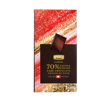 Image of product Selection - Swiss Dark Chocolate Bar 70%, 100 g