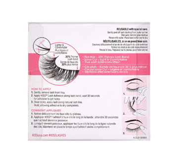 Image 3 of product Kiss - Lash Couture Luxtensions, 1 unit, Lux - 01