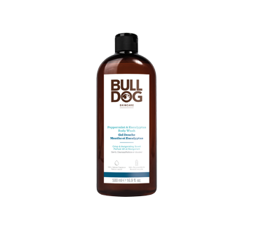 Body Wash for Men, 500 ml, Peppermint Eucalyptus