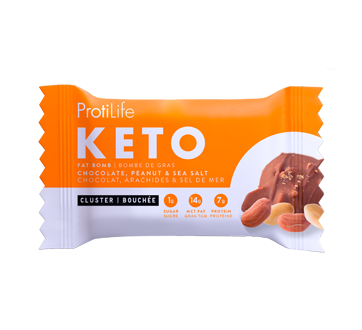Image of product ProtiLife - Keto Fat Bomb of Chocolate, Peanut and Sea Salt, 42 g