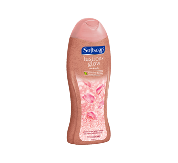Lustrous Glow Exfoliating Body Wash, 591 ml, Rose & Vanila