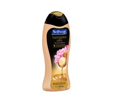 Image of product SoftSoap - Luminous Oils Moisturizing Body Wash, 591 ml, Macadamia Oil