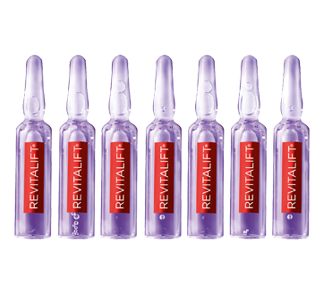 Revitalift Triple Power LZR 7-Day Treatment Replumping Ampoules with 1.9% Pure Hyaluronic Acid, 7 x 1.3 ml