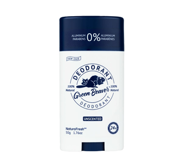 Image of product The Green Beaver Company - Unscented Natural Deodorant, 50 g