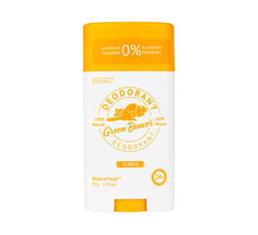 Image of product The Green Beaver Company - Citrus Natural Deodorant, 50 g