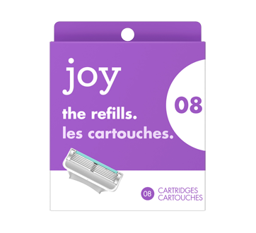 Image of product Joy - Five-Bladed Cartridges, 8 units