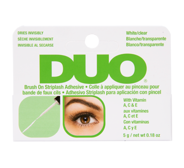 Duo Brush on Striplash Adhesive, 1 unit, White/Clear