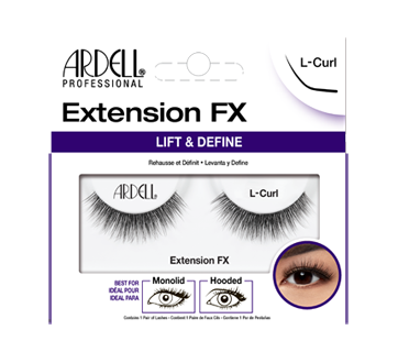 Extension FX Lashes, 1 unit, L-Curl