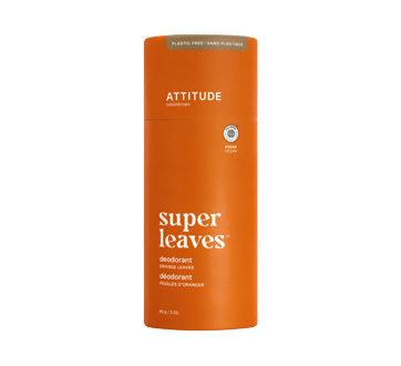 Image 1 of product Attitude - Super leaves Plastic-Free Natural Deodorant, 85 g, Orange Leaves