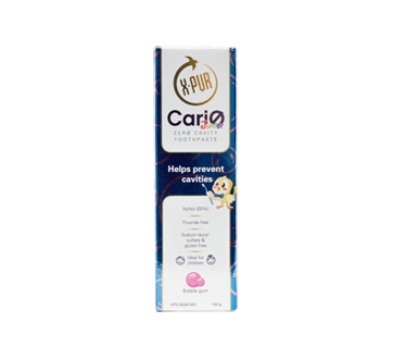 Image of product X-Pur - CariØ Junior Toothpaste, 100 g, Bubble Gum
