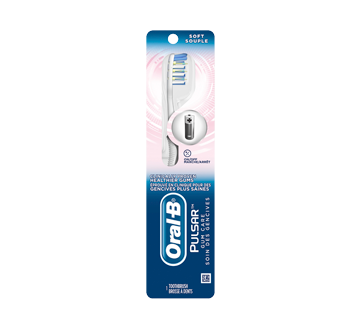 Oral-B Pulsar Gum Care Battery Toothbrush, 1 unit, Soft