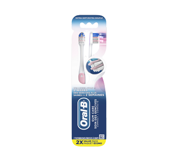 Oral-B Gum Care Compact Toothbrush, 2 units, Extra Soft