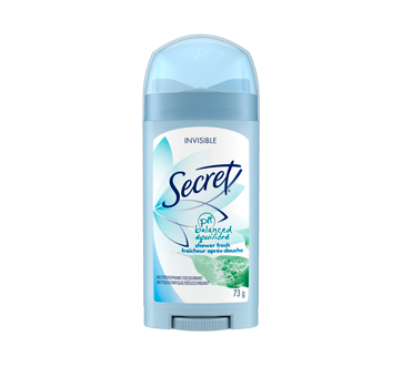 Outlast Invisible Solid Women's Antiperspirant Deodorant, 73 g, Shower Fresh