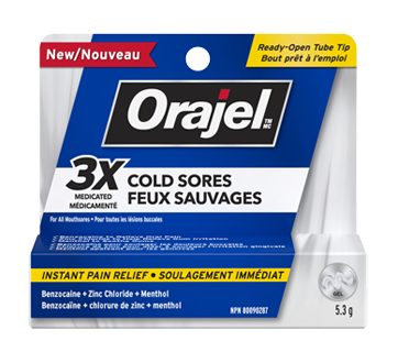 Image of product Orajel - Medicated Treatment for Cold Sores, 5.3 g
