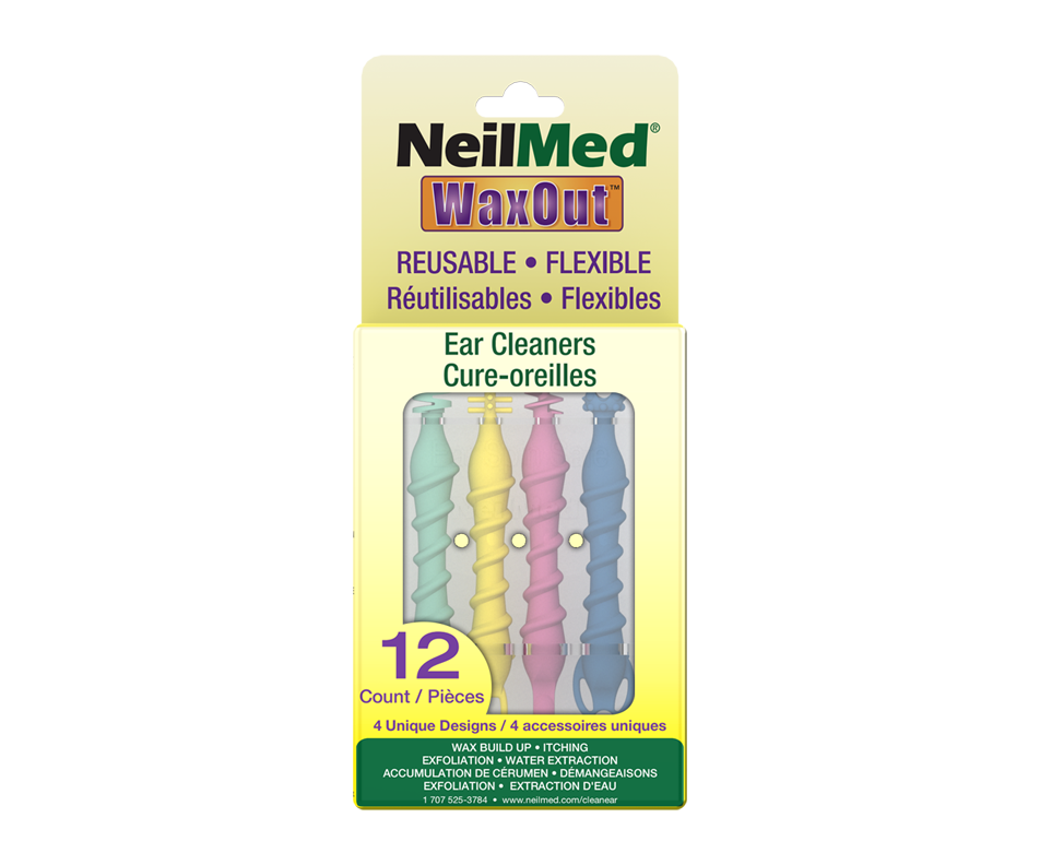 WaxOut Ear Cleaners, 12 units NeilMed Ear Remedy Jean Coutu
