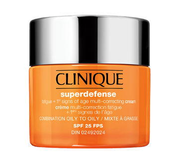 Superdefense SPF 25 Fatigue + 1st Signs of Age Muti-Correcting Cream, 2 units, Combination to Oily
