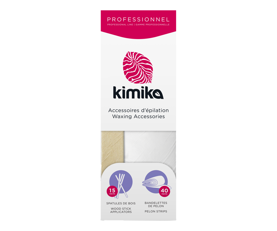 Waxing Accessories Duo Kit, 1 unit Kimika Wax hair removal Jean Coutu