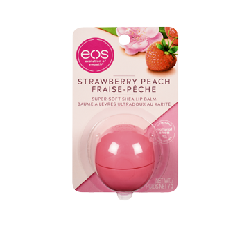 Super-Soft Shea Lip Balm, 7 g, Strawberry Peach