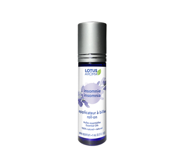 Image of product Lotus Aroma - Insomnia Essential Oil Blend Roll-on, 9 ml