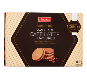 Image of product Irresistibles - Cookies, 180 g, Café Latte