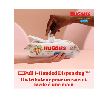 Image 3 of product Huggies - Natural Care Refreshing Baby Wipes, Scented, 56 units