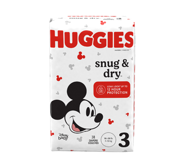 Image of product Huggies - Snug & Dry Diapers, 31 units, Size 3